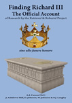 book cover4 with crown and tomb of Finding Richard III